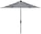 Iris Fashion Line 9Ft Umbrella in Black &#x26; White